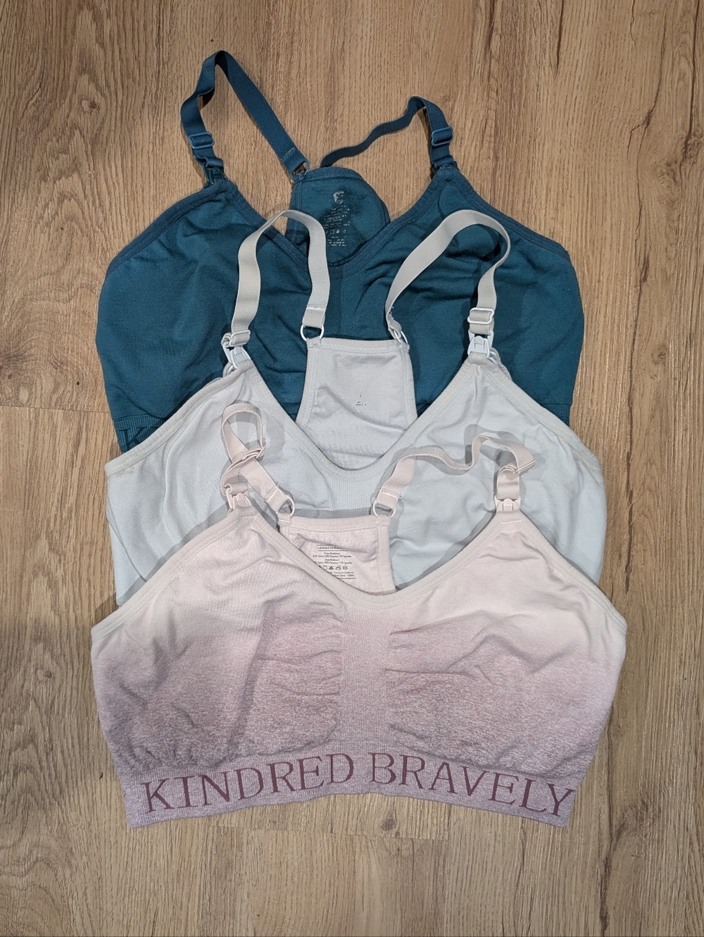 Kindred Bravely | Sublime Pumping and Nursing Sports Bra | Multi-color | Large